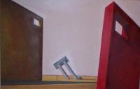 Pintura Existencialista -Exist - Los Vertices Del Tiempo - Oil On Canvas