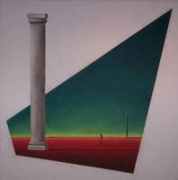 La Reaparicin Del Tiempo - Oil On Canvas Paintings - By Gustavo Boggia, Existentialist Painting Artist