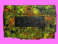 Spreckeled Painting And Blackness - Acrylics Paintings - By Danny Hennesy, Abstract Painting Artist