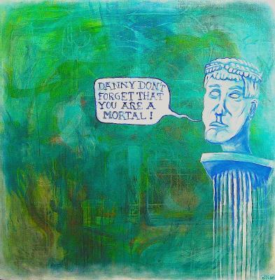 Figurative Art - Caesars Advice - Acrylics