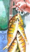 Impressionistic - Perch - Watercolor