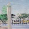 Pirates Cove Florida - Watercolor Paintings - By Wayne Vander Jagt, Impressionistic Painting Artist