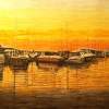 Pleasure Harbour - Watercolor Paintings - By Wayne Vander Jagt, Impressionistic Painting Artist