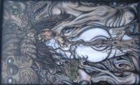 Images For The Blind - The Chase - Oil On Drywall
