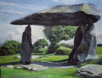 Pentre Ifan - Acrylics Paintings - By Ray Brooks, Realistic Painting Artist