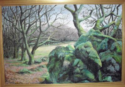 Fine Art - Ty Canol Wood - Acrylics On Board