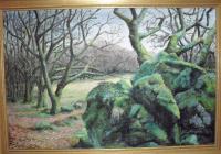 Ty Canol Wood - Acrylics On Board Paintings - By Ray Brooks, Realistic Painting Artist