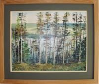 Foxhill Llangwm - Acrylics On Board Paintings - By Ray Brooks, Realistic Painting Artist
