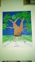 Nature - Family Tree - Canvas Acrylic Paint