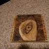 Eye - Wood Burning Woodwork - By Jacque Gross, Pyrography Woodwork Artist