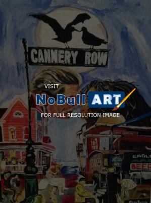 Paintings - Cannery Row - Acrylic