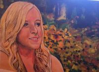 Self Portrait - Acrylic Paintings - By Karlee Patton, Self Portrait Painting Artist