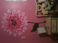 Flower Wall Mural - Paint Paintings - By Karlee Patton, Wall Mural Painting Artist