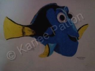 Oil Pastel - Dory - Oil Pastel