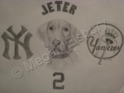 Drawings - Jeter - Pencil  Paper