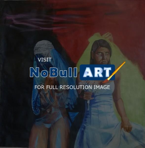 People - Brides - Acrylic Paint On Canvas