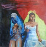 People - Brides - Acrylic Paint On Canvas