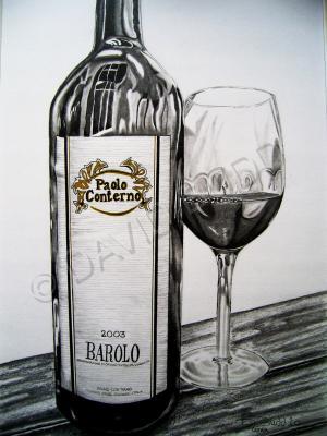 2 - Barolo - Graphite Pencil