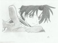 Teito Klein - Mechanical Pencil Drawings - By Kaname Kaname, Traditional Drawing Artist