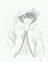Ryoma Echizen - Mechanical Pencil Drawings - By Kaname Kaname, Traditional Drawing Artist