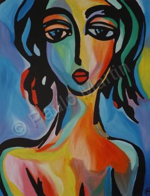 Abstract Face - Begoa - Acrylic