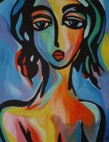 Begoa - Acrylic Paintings - By Paulo Martin, Abstract Painting Artist