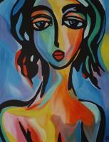 Abstract Face - Begoa - Acrylic