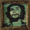 Che Guevara - Phototransfer Woodwork - By Paulo Martin, Pop Art Woodwork Artist