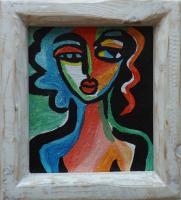 Abstract Face - Doly - Acrylic