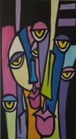 Abstract Face - Esloky - Acrylic