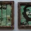 Portrait Set - Phototransfer Woodwork - By Paulo Martin, Pop Art Woodwork Artist