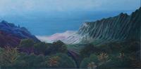 Landscape - Wiamea Canyon Hi - Acrylic On Canvas