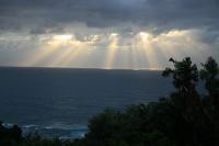 Photography - Spotlights On The Sea At Dawn - Add New Artwork Medium