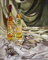 Still Life - Something To Celebrate - Oil On Canvas