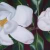 Duo Magnolia - Oil On Canvas Paintings - By Teresa Ramsey, Realism Painting Artist