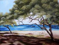 Tranquility - Oil On Canvas Paintings - By Teresa Ramsey, Realism Painting Artist