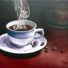 Colombian Coffee - Oil On Canvas Paintings - By Teresa Ramsey, Realism Painting Artist