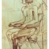 Figure Study - Pencil On Paper Drawings - By Billy Thomas, Traditional Drawing Drawing Artist