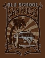 Screen Printed Designs - Old School Vw - Screen Print