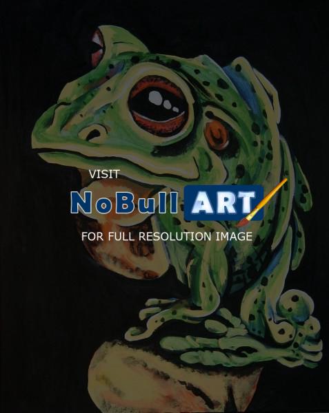 Work Series - Frog - Acrylic On Canvass