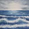 Seascape - Oil Paintings - By Maria Martin, Brush Stroke Painting Artist