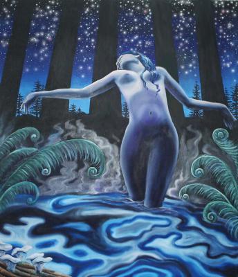 Surreal Figurative - Surrender - Oil On Canvas