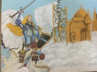 Heaven Vs Hell - Acrylic Paintings - By Steve Johnson, Illustration Painting Artist