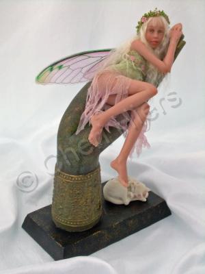 Faeries - Fantasy Wing Faerie - Mixed Media