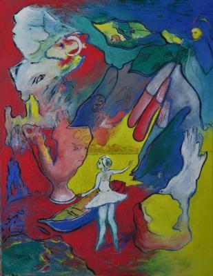 New Works - Dancer - Casein