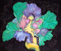 Abstract - Flora - Silk Painting
