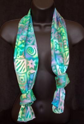 Scarves - Ds2 - Silk Painting