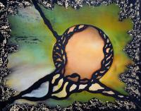 Abstract - Earth Elements - Silk Painting