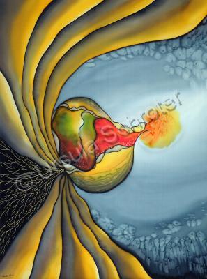 Abstract - Final Release - Silk Painting