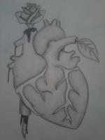 Love Grows - Pencils Drawings - By Tabitha Lagodzinski, Black And White Drawing Artist